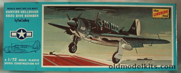 Lindberg 1/72 Curtiss SB2C Helldiver, 479-100 plastic model kit